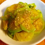 韓国かぼちゃのナムル